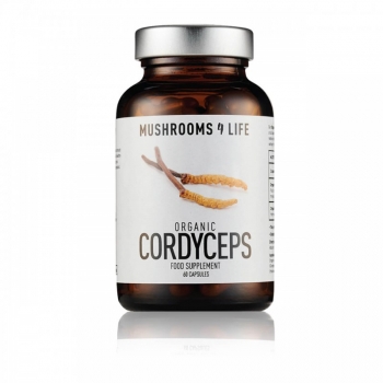 Maisto papildas „Organic Cordyceps”, 60kaps.